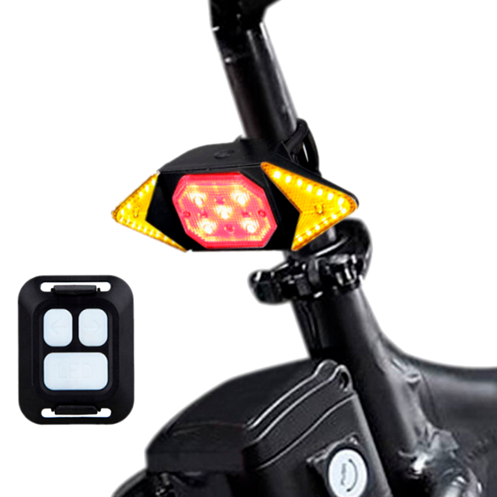 Las multas por llevar la luz trasera intermitente en bici desatan